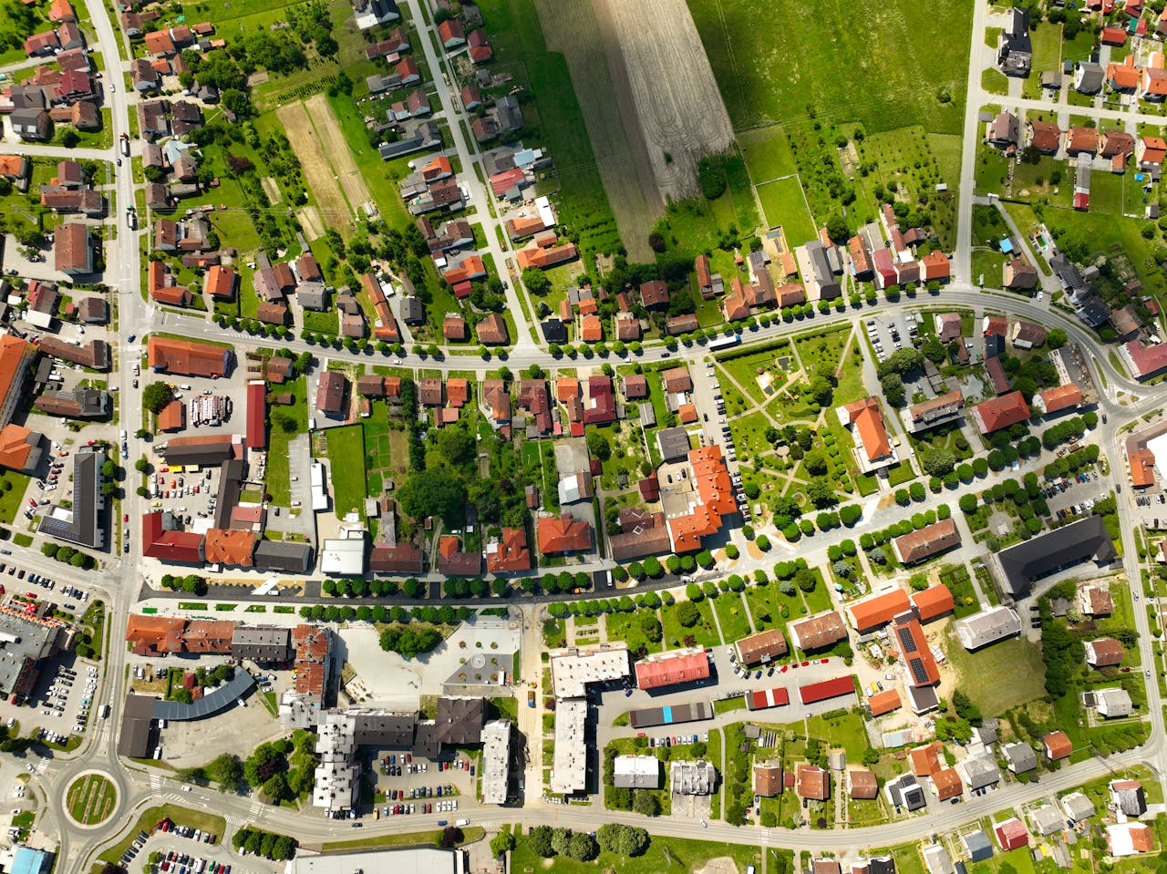 Town planner in Johannesburg reviewing development plans
