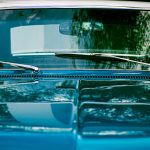 Cracked windscreen showing signs that replacement may be needed
